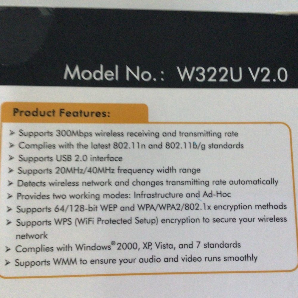 Tenda- Wireless USB Adapter - Picture 3 of 7